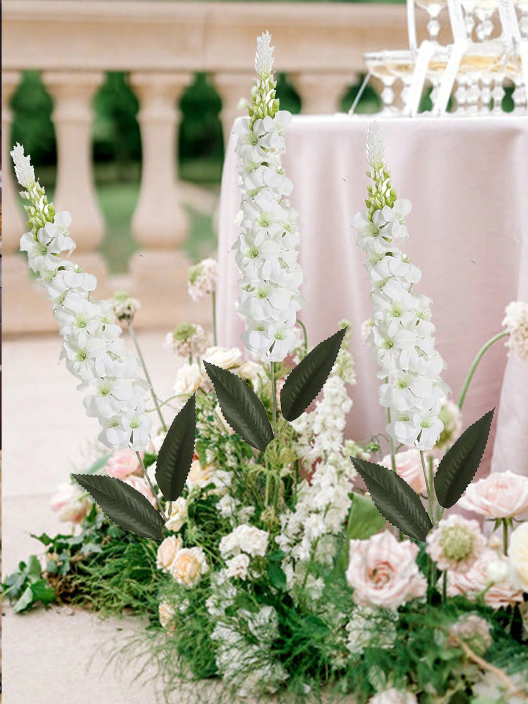 Floari artificiale SHEIN, mix culori