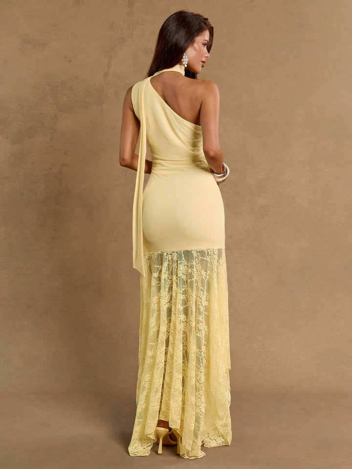 Rochie maxi SHEIN, galben