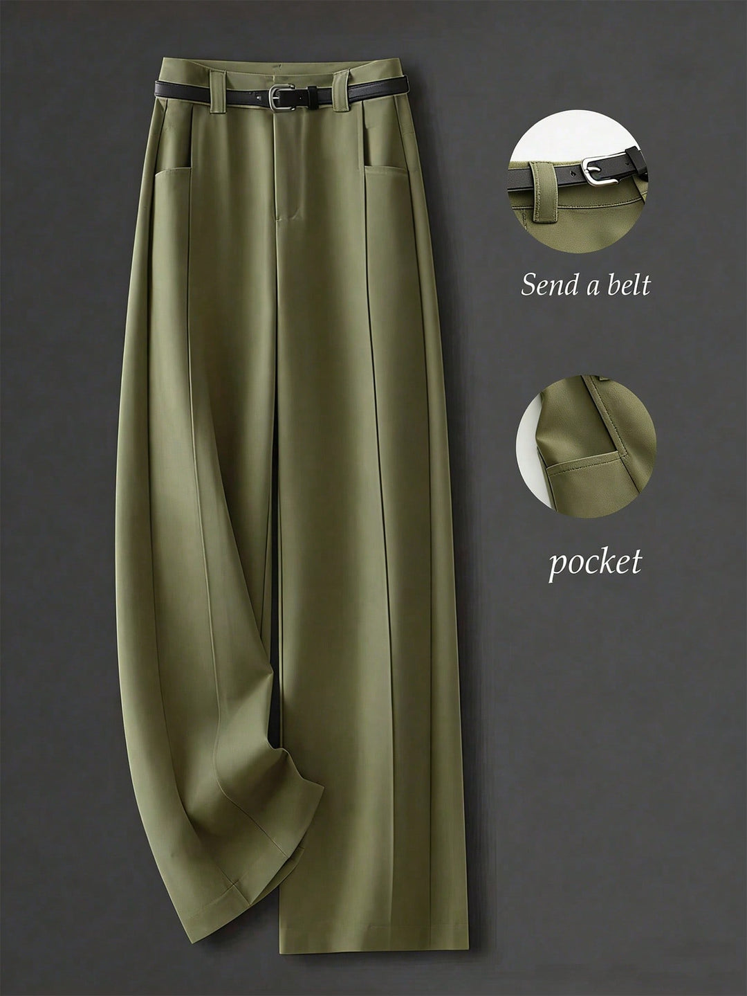 Pantalon SHEIN, kaki