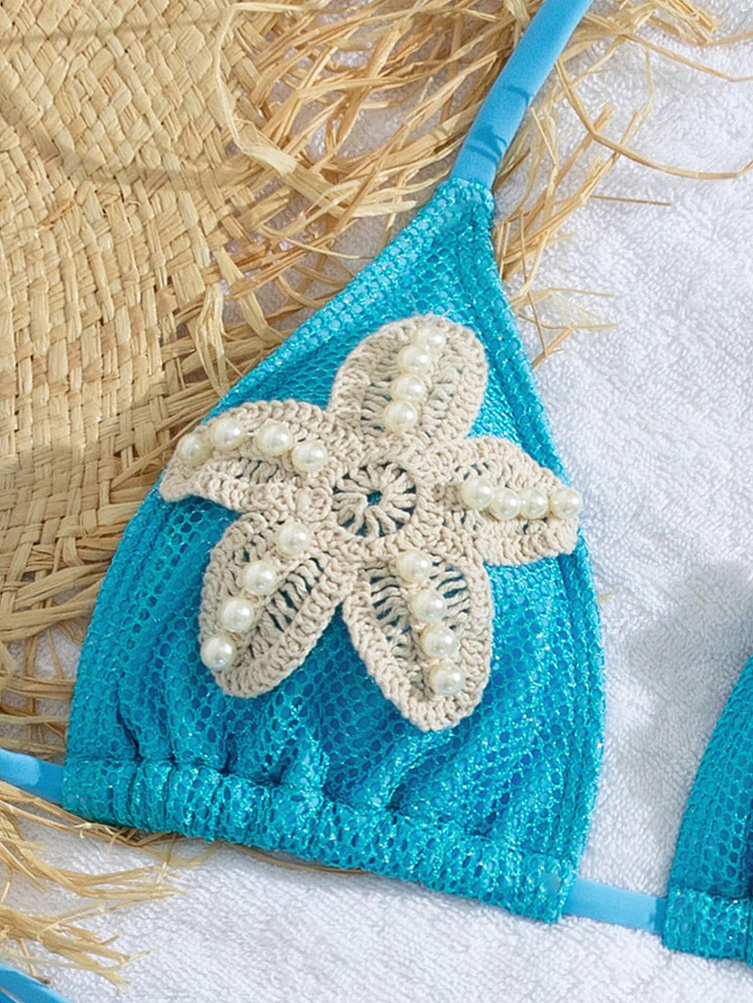 Set bikini SHEIN, albastru