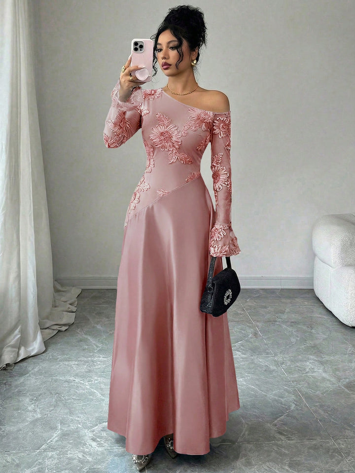 Rochie maxi SHEIN, roz