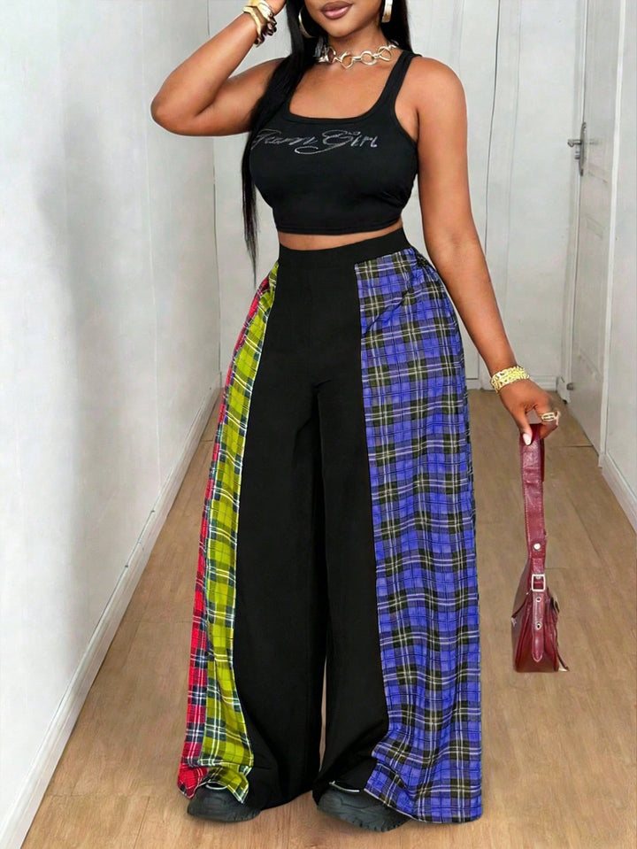 Pantaloni SHEIN, albastru