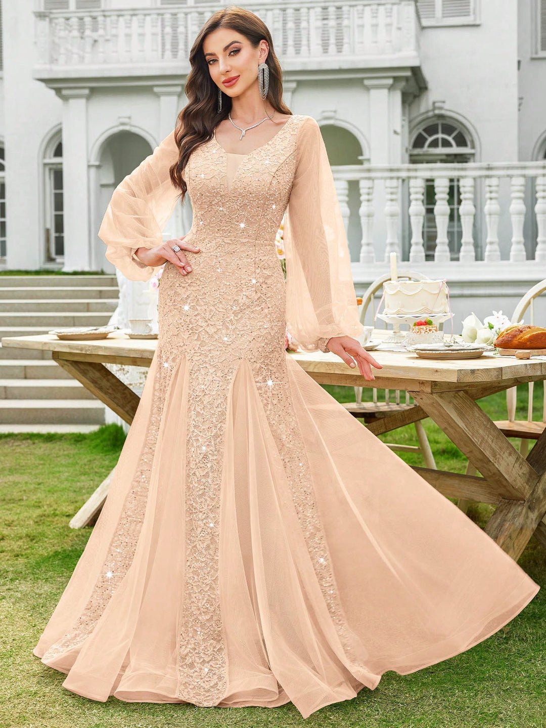 Rochie SHEIN, auriu