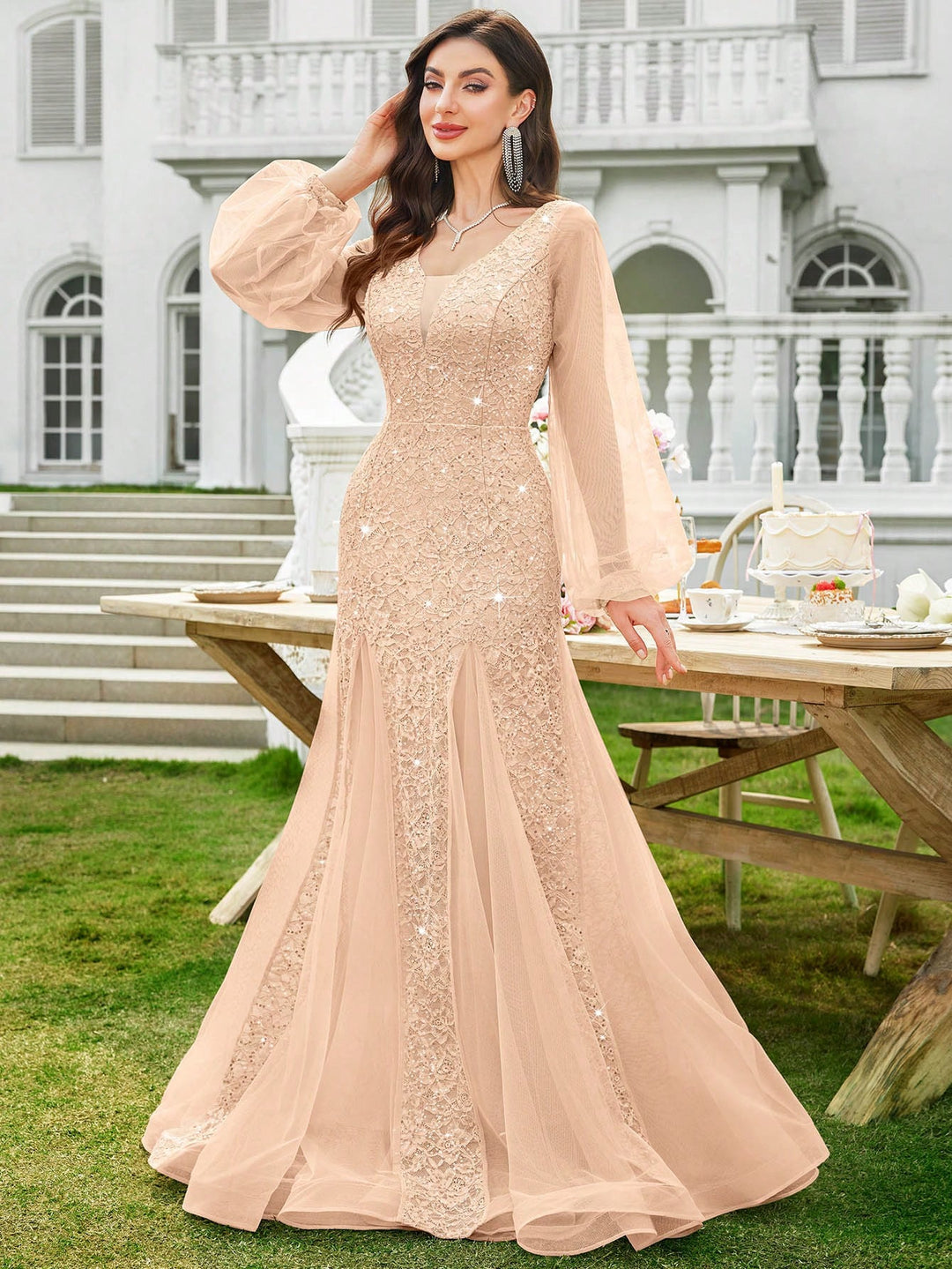 Rochie SHEIN, auriu