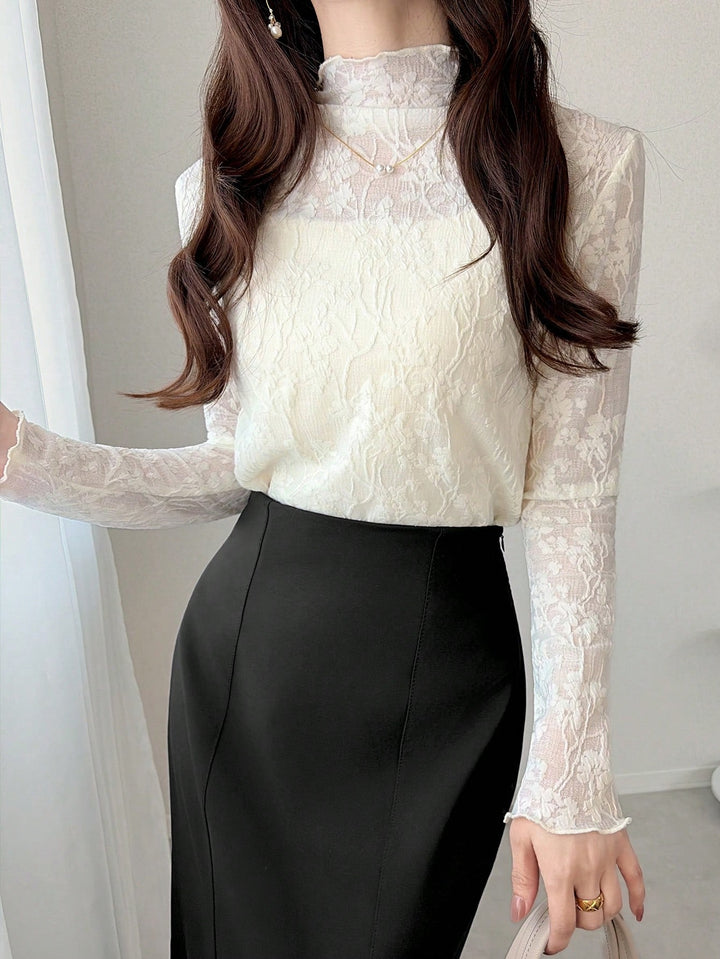 Top SHEIN, alb
