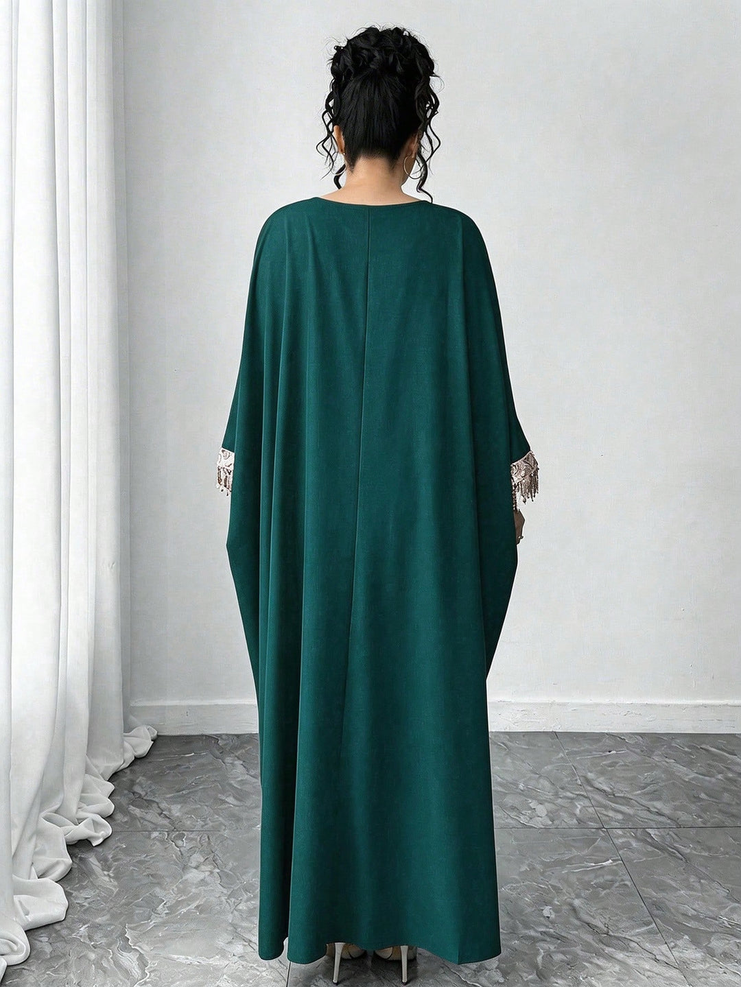 Rochie maxi SHEIN, verde