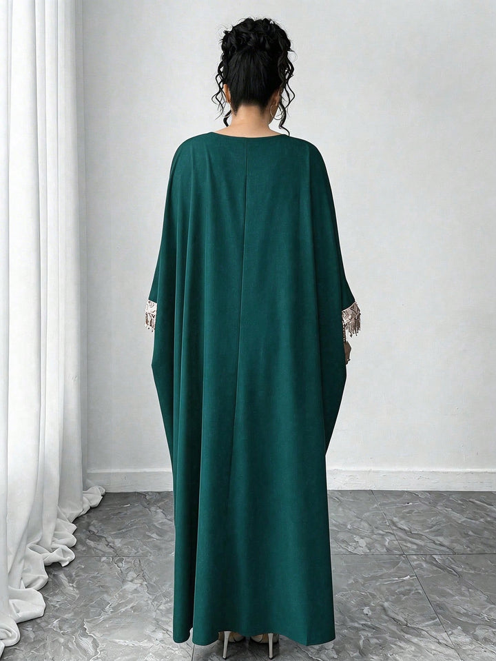 Rochie maxi SHEIN, verde