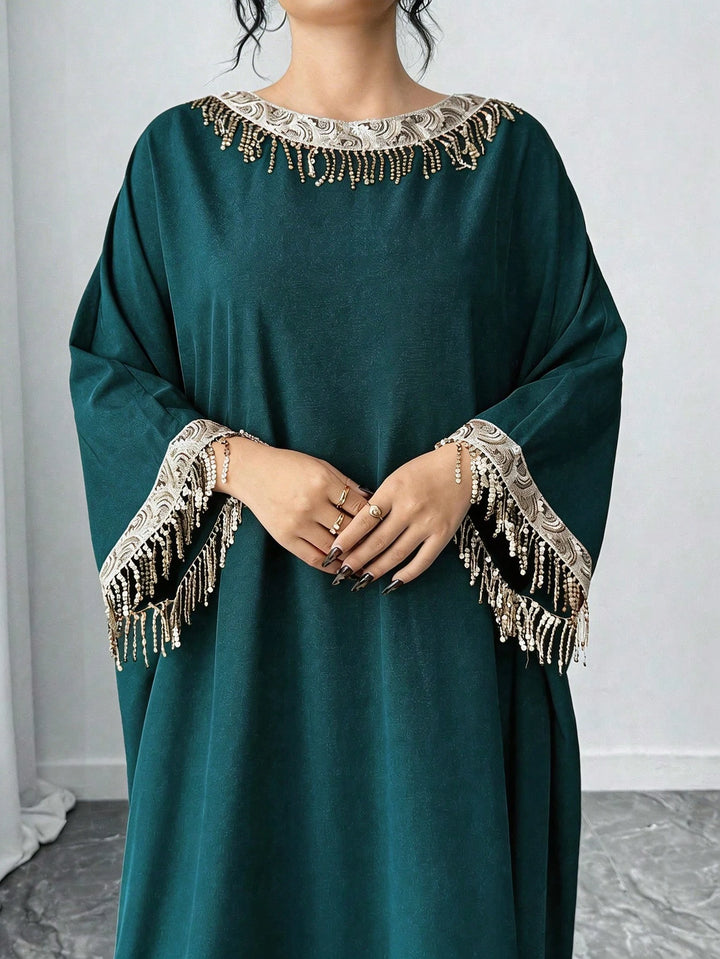 Rochie maxi SHEIN, verde