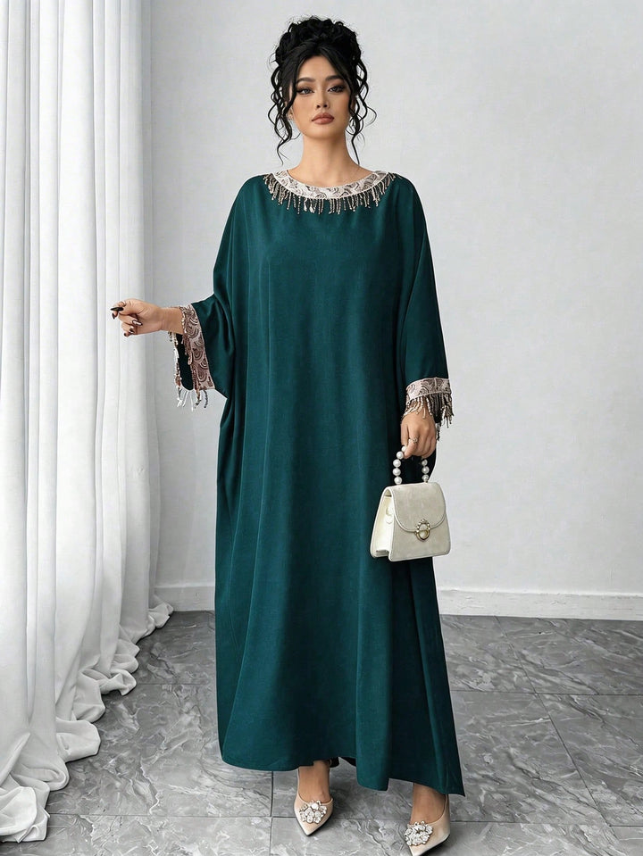 Rochie maxi SHEIN, verde