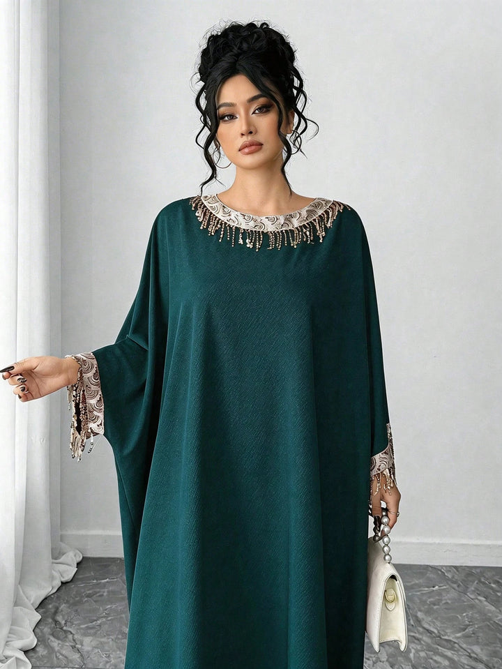Rochie maxi SHEIN, verde