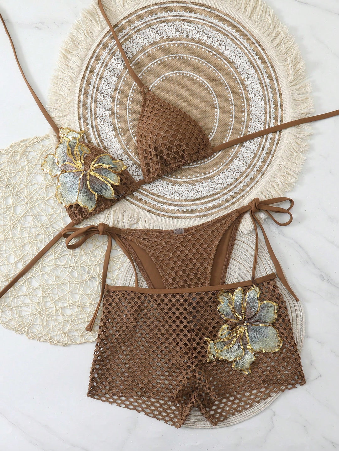 Set bikini SHEIN, maro