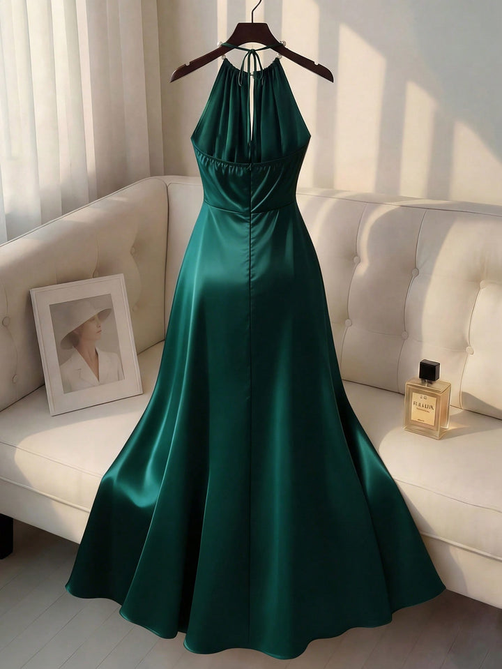 Rochie maxi SHEIN, turcoaz