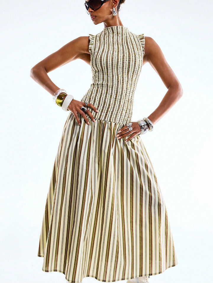 Rochie maxi SHEIN, verde