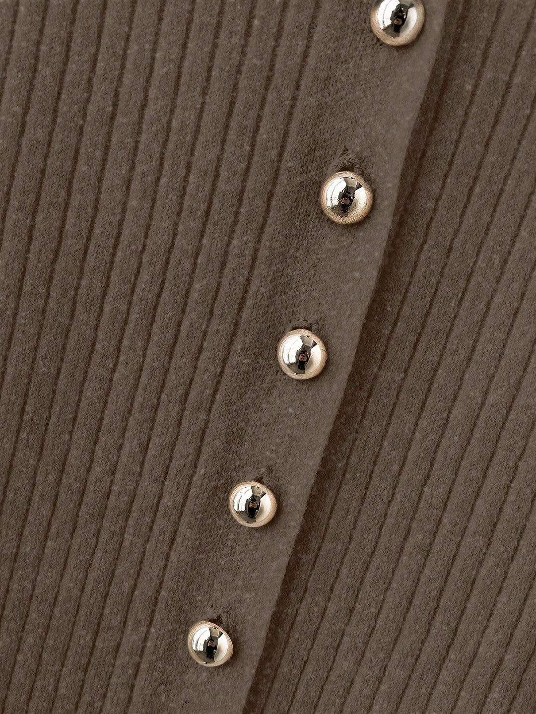 Cardigan SHEIN, maro