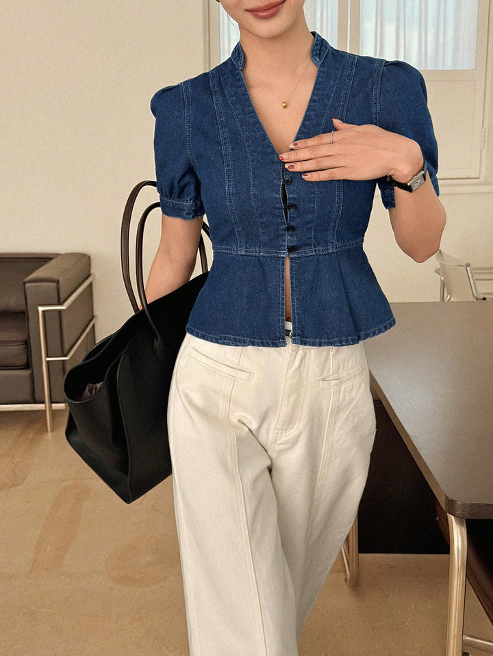 Top SHEIN, albastru