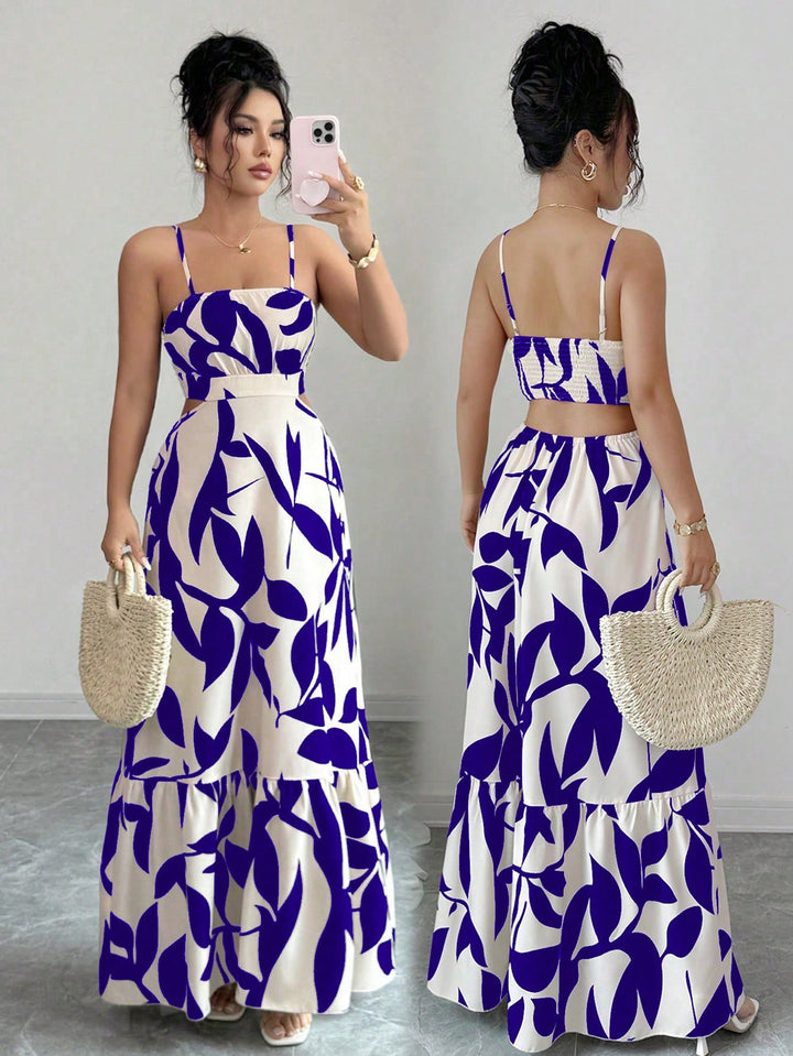 Rochie maxi SHEIN, albastru