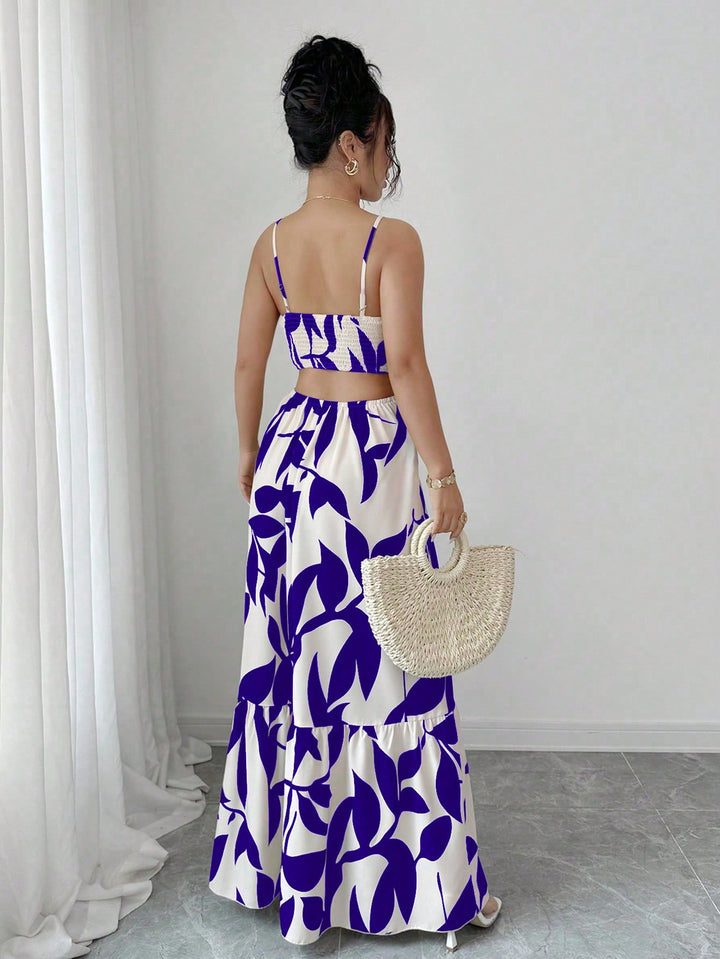 Rochie maxi SHEIN, albastru