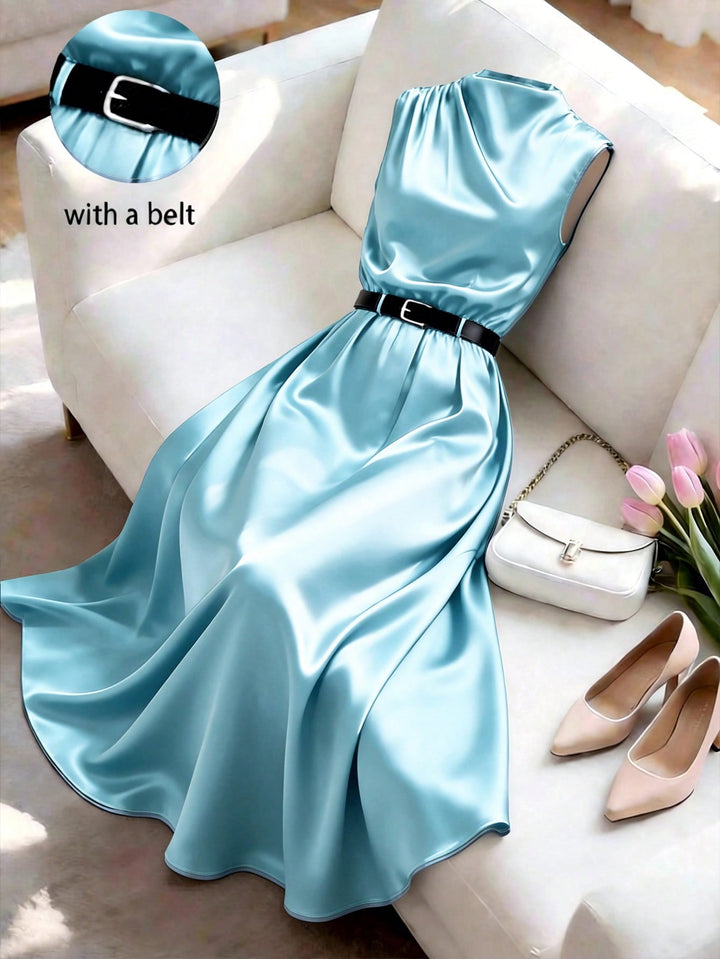 Rochie maxi SHEIN, albastru