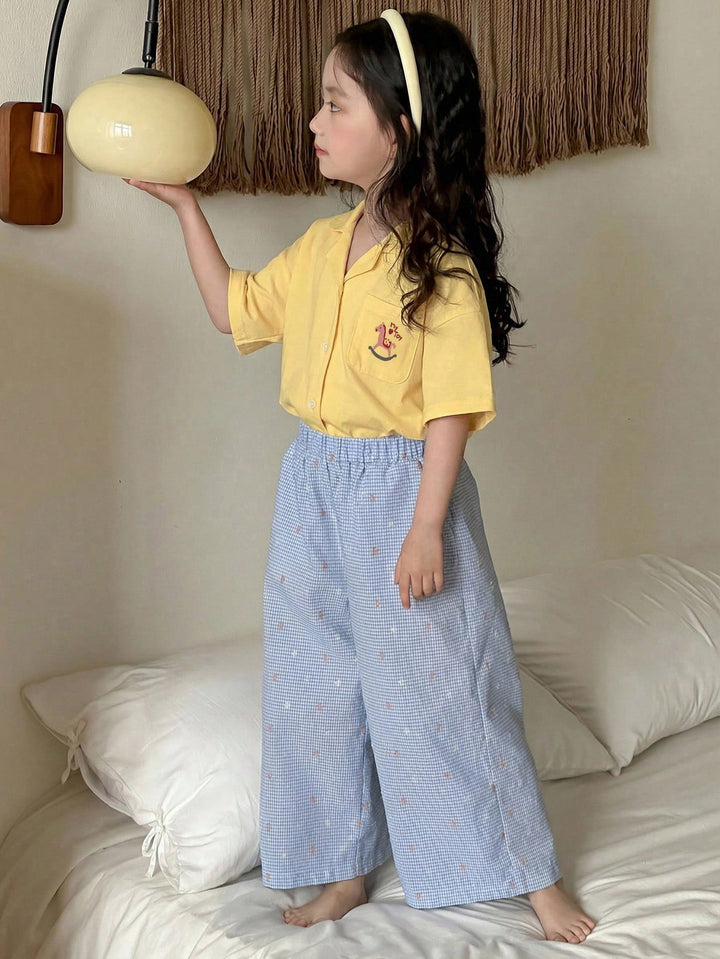 Pijama SHEIN, galben