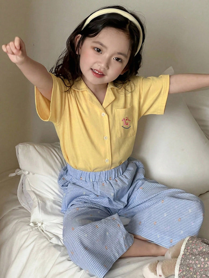 Pijama SHEIN, galben