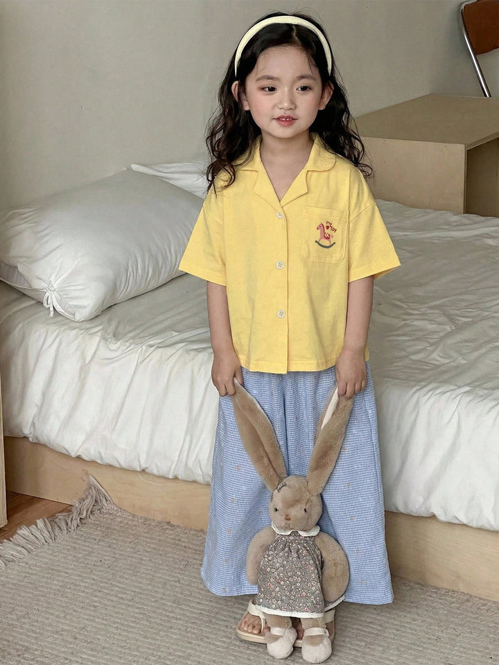 Pijama SHEIN, galben