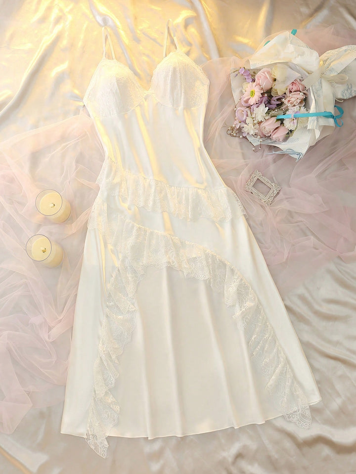 Rochie de noapte SHEIN, alb