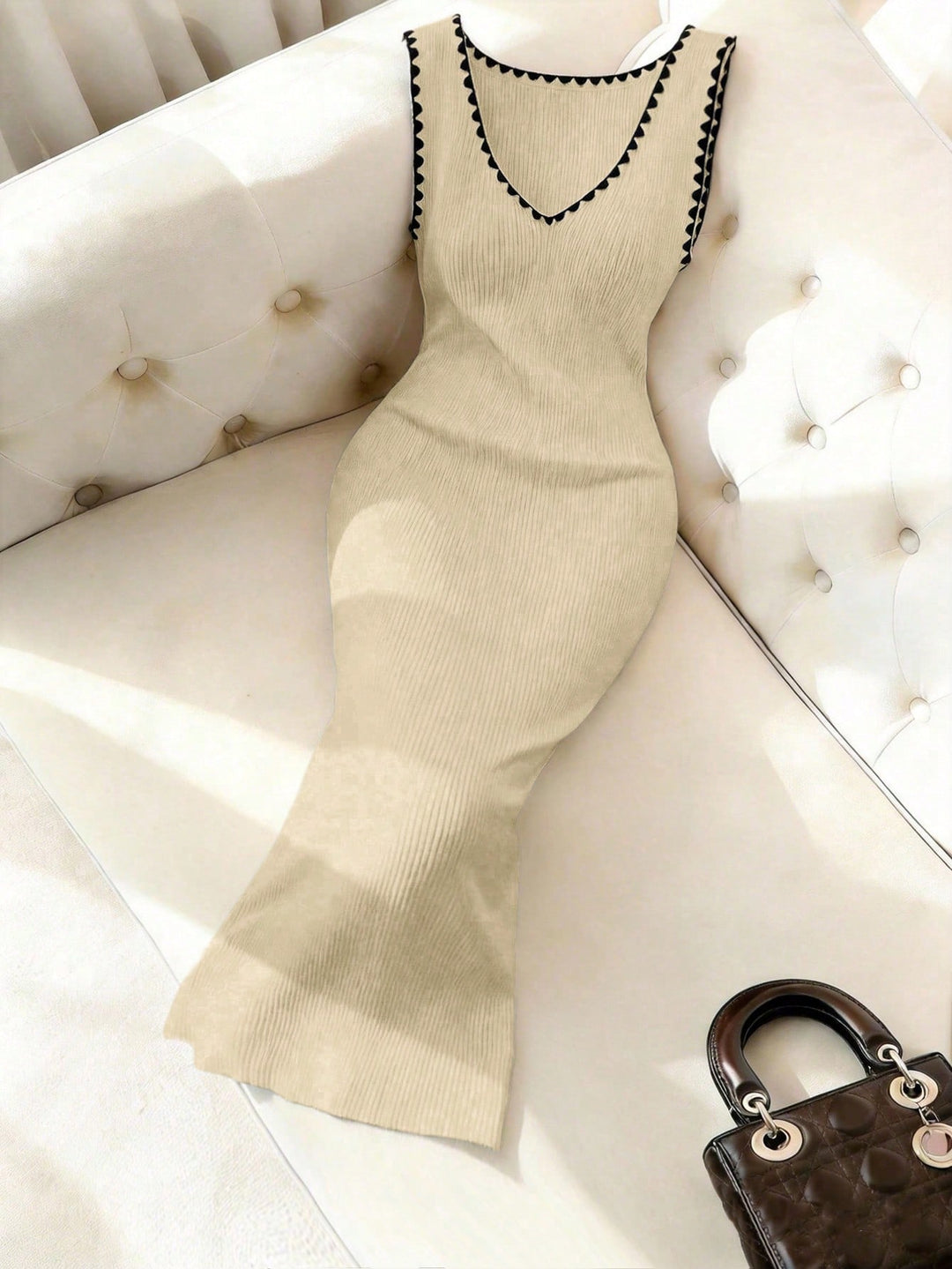 Rochie SHEIN, kaki