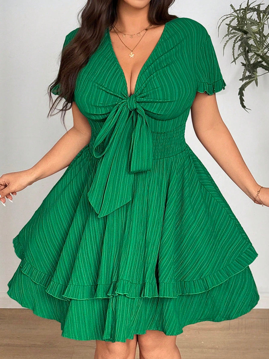 Rochie SHEIN, verde