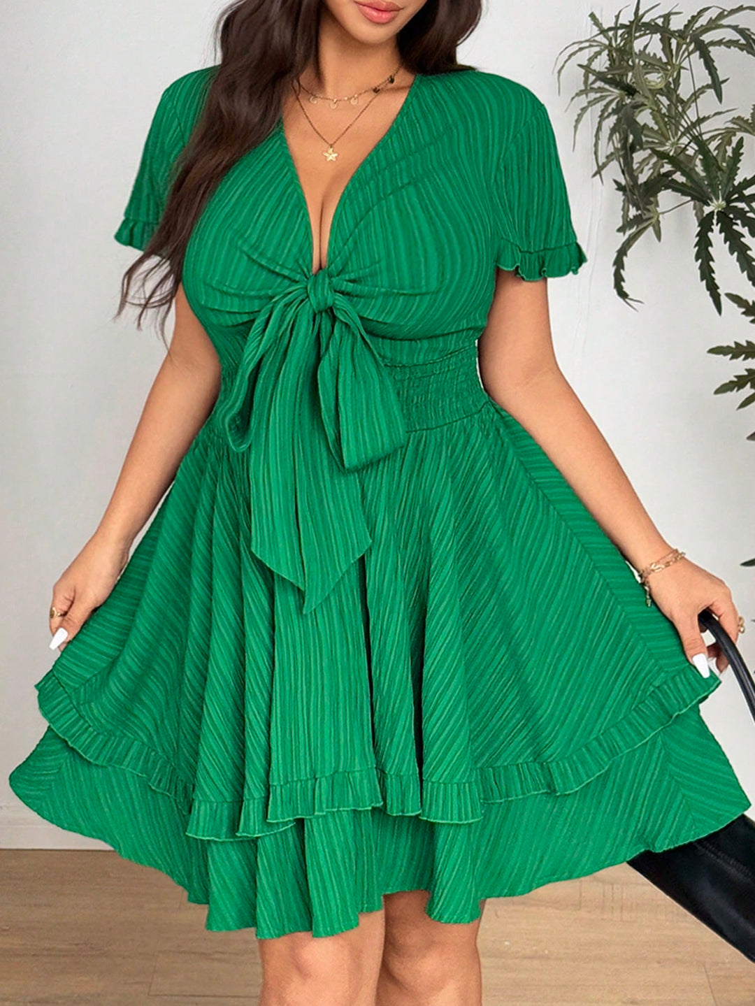 Rochie SHEIN, verde