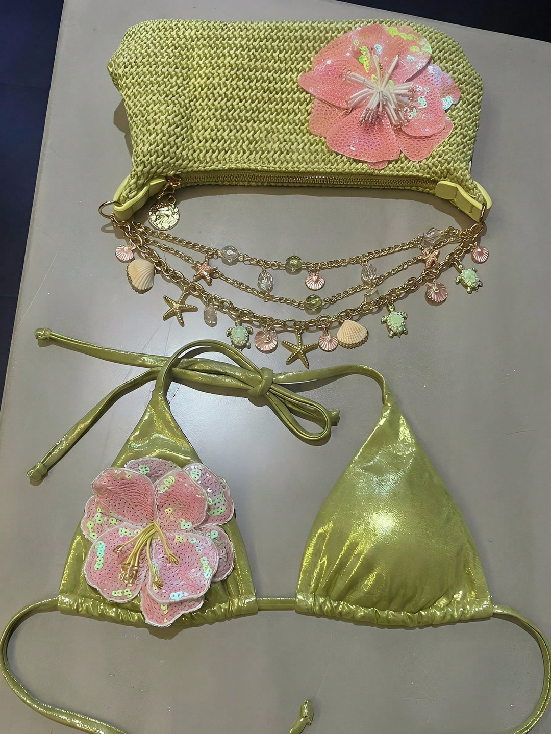 Sutien de baie SHEIN, mix culori