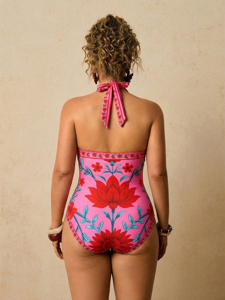 Costum de baie SHEIN, mix culori