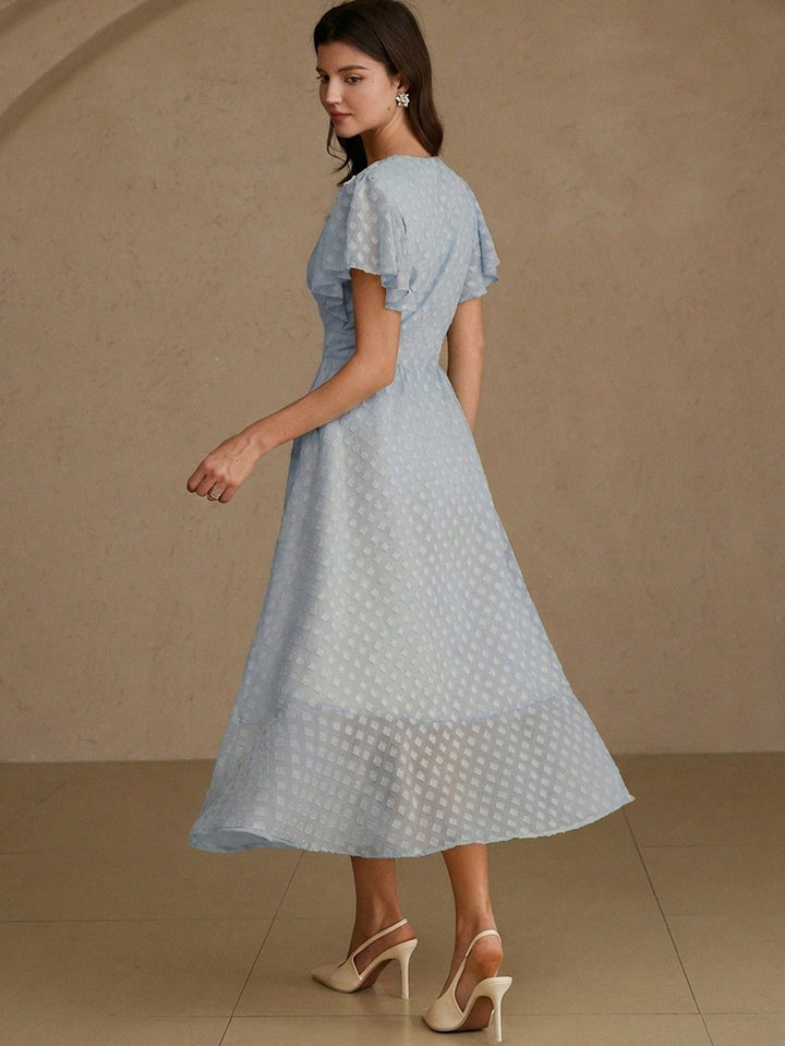 Rochie midi SHEIN, albastru
