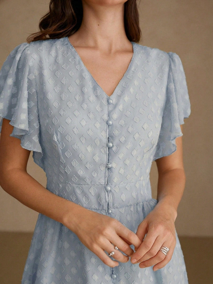 Rochie midi SHEIN, albastru