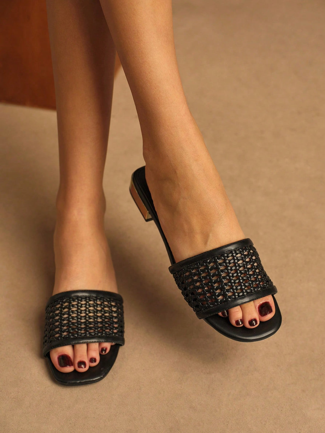 Sandale SHEIN, negru