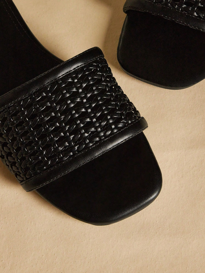 Sandale SHEIN, negru
