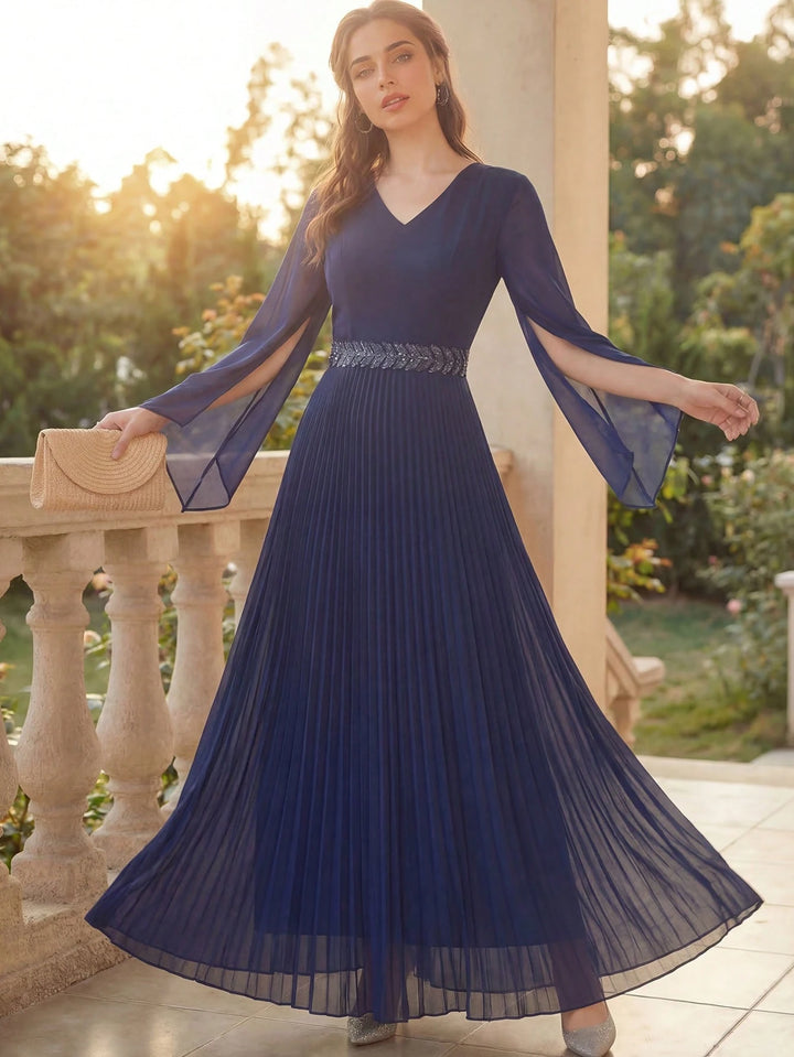 Rochie maxi SHEIN, albastru