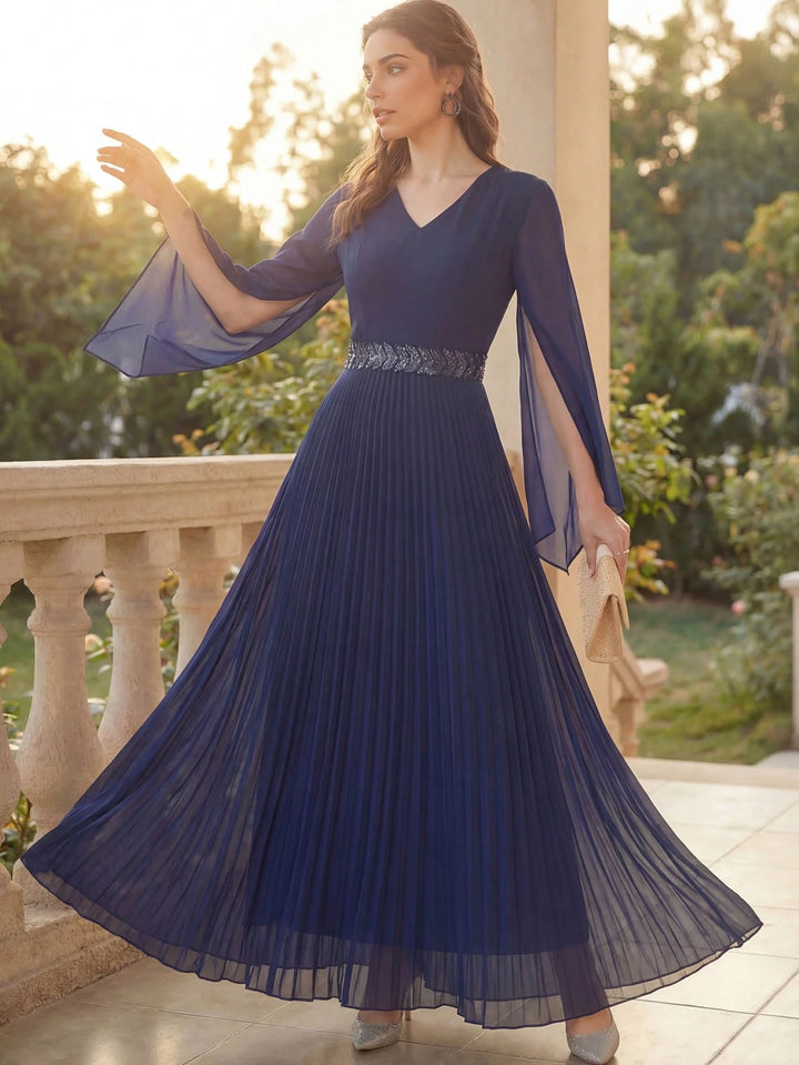 Rochie maxi SHEIN, albastru