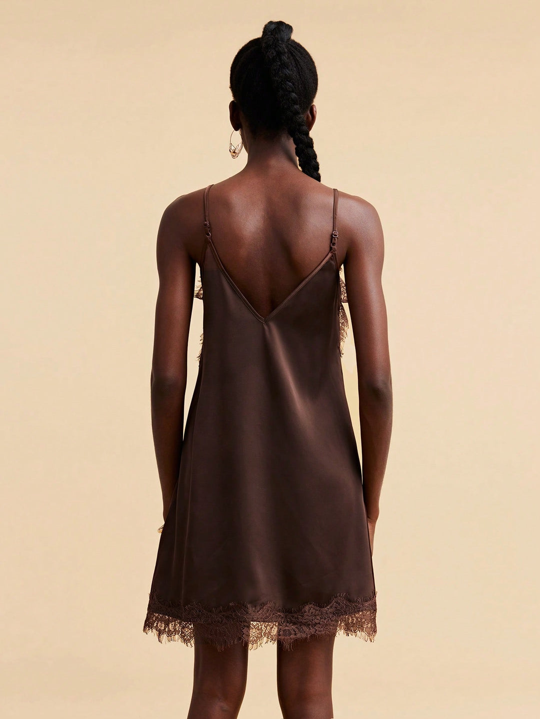 Rochie mini SHEIN, maro
