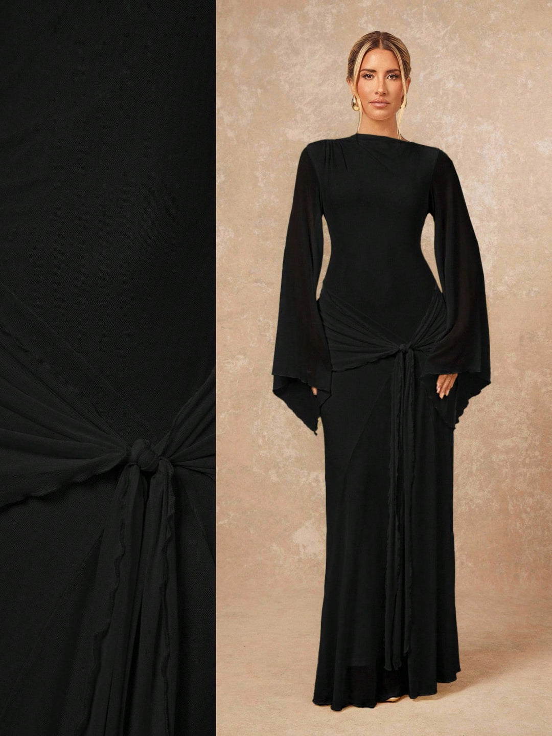Rochie maxi SHEIN, negru