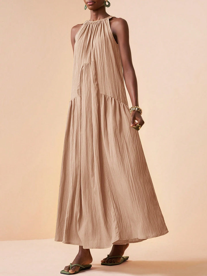 Rochie maxi SHEIN, kaki