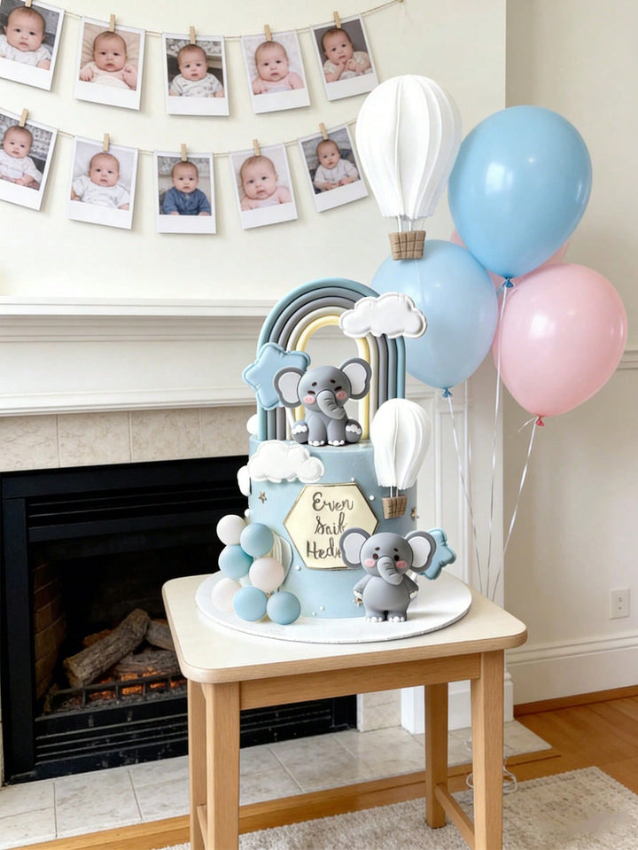 Topper de tort SHEIN, mix culori