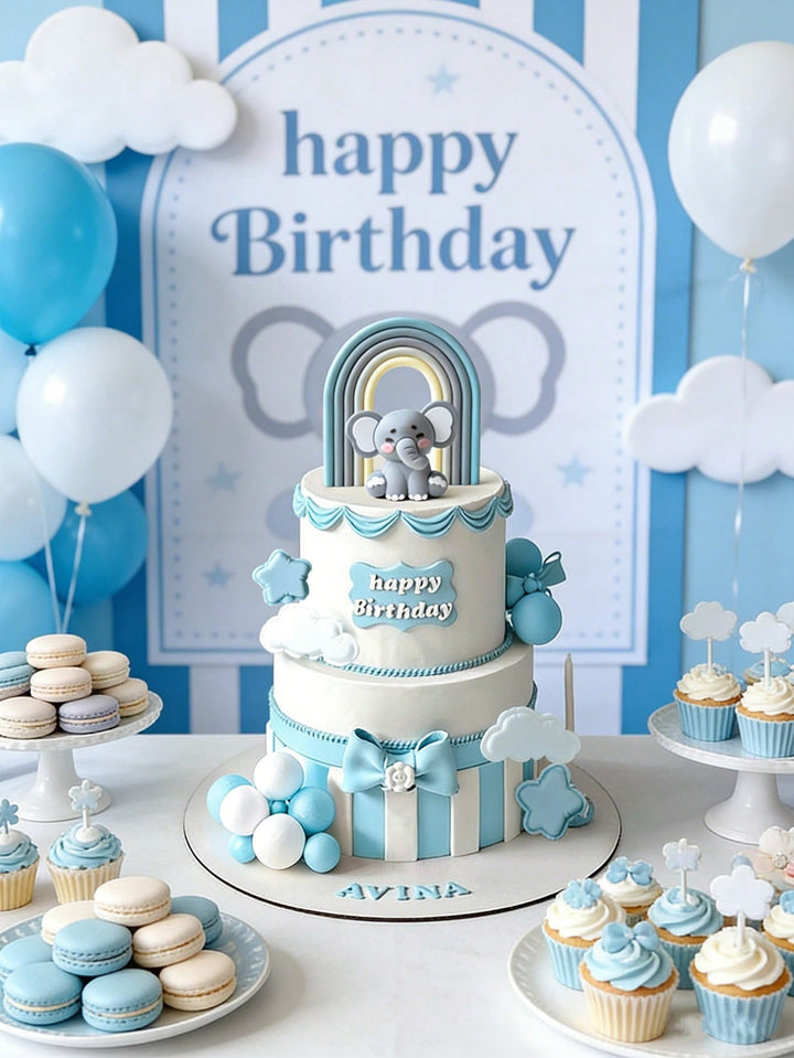 Topper de tort SHEIN, mix culori
