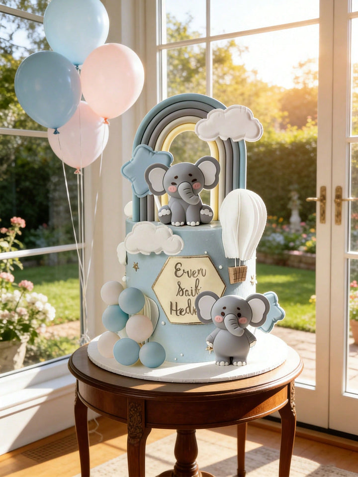 Topper de tort SHEIN, mix culori