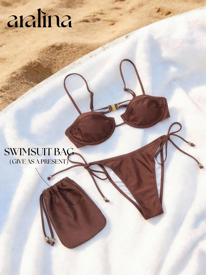 Set bikini SHEIN, maro
