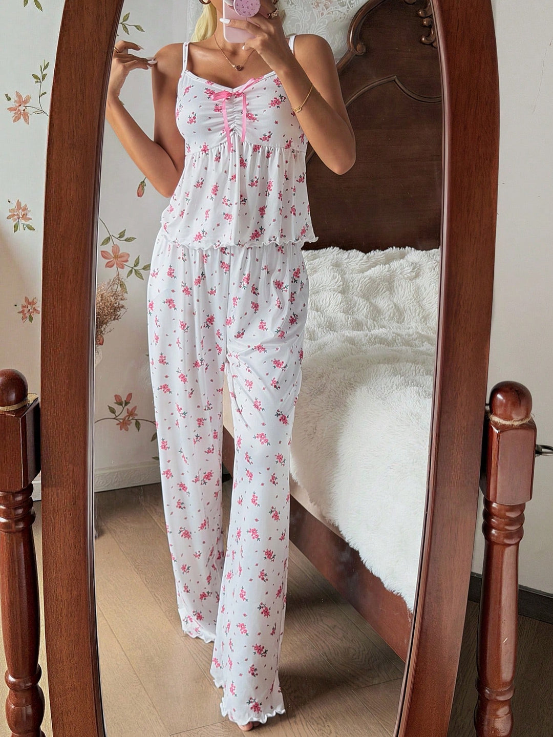 Pijama SHEIN, alb