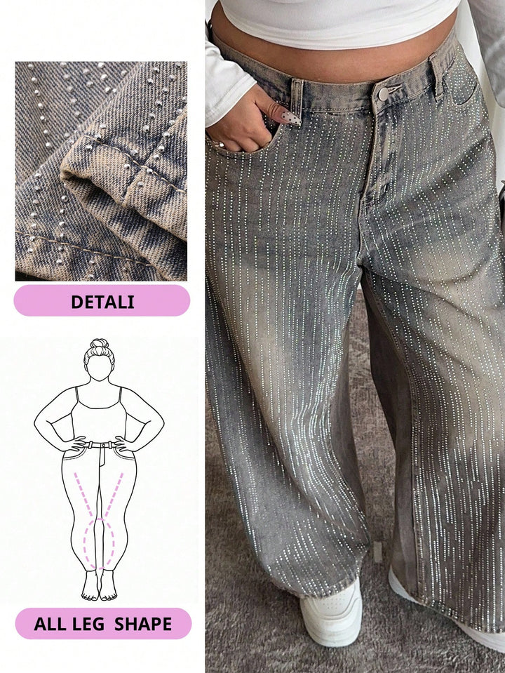 Jeans SHEIN, albastru