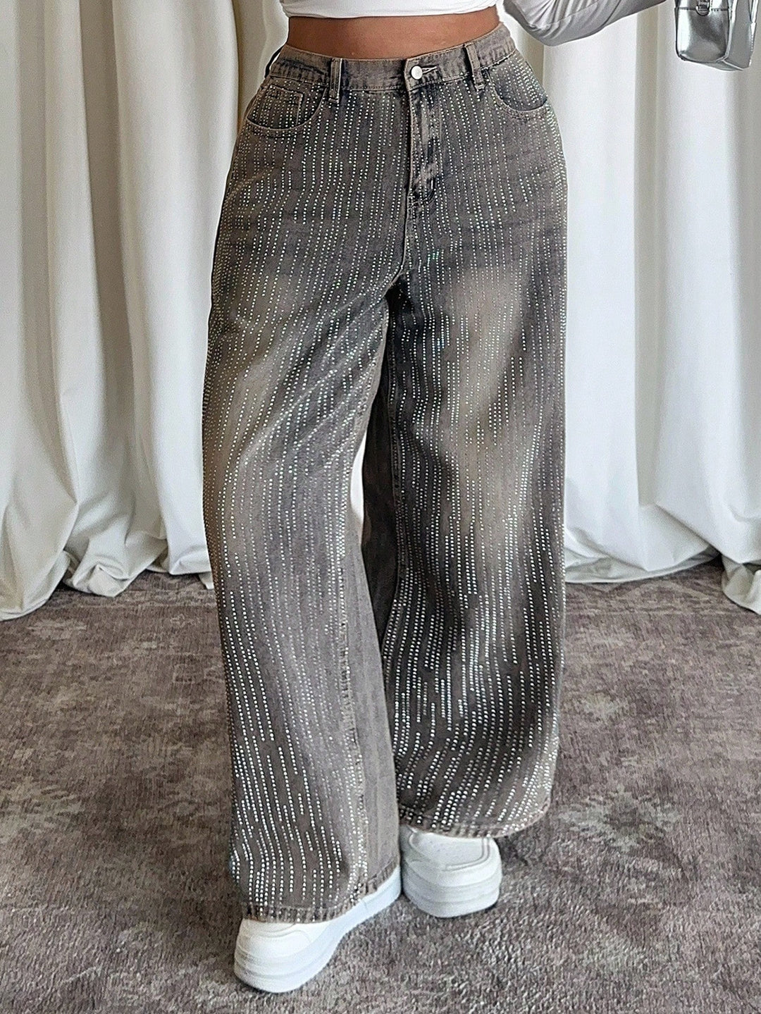 Jeans SHEIN, albastru
