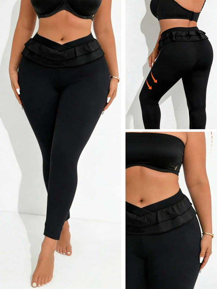 SHEIN leggings, fekete