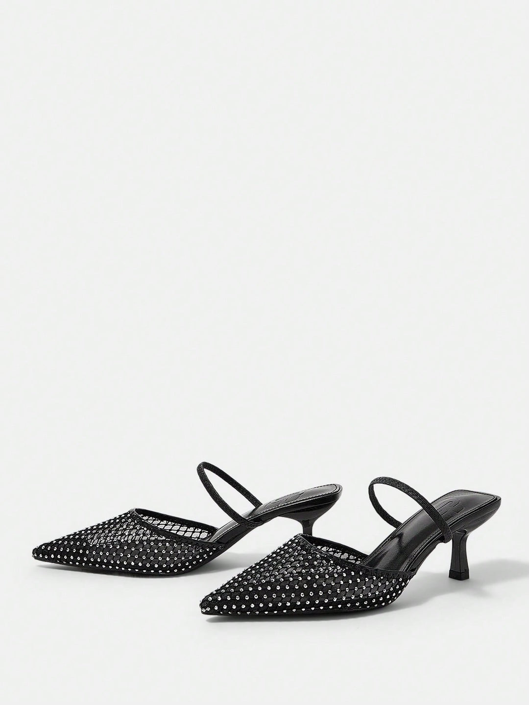 Pantofi cu toc SHEIN, negru