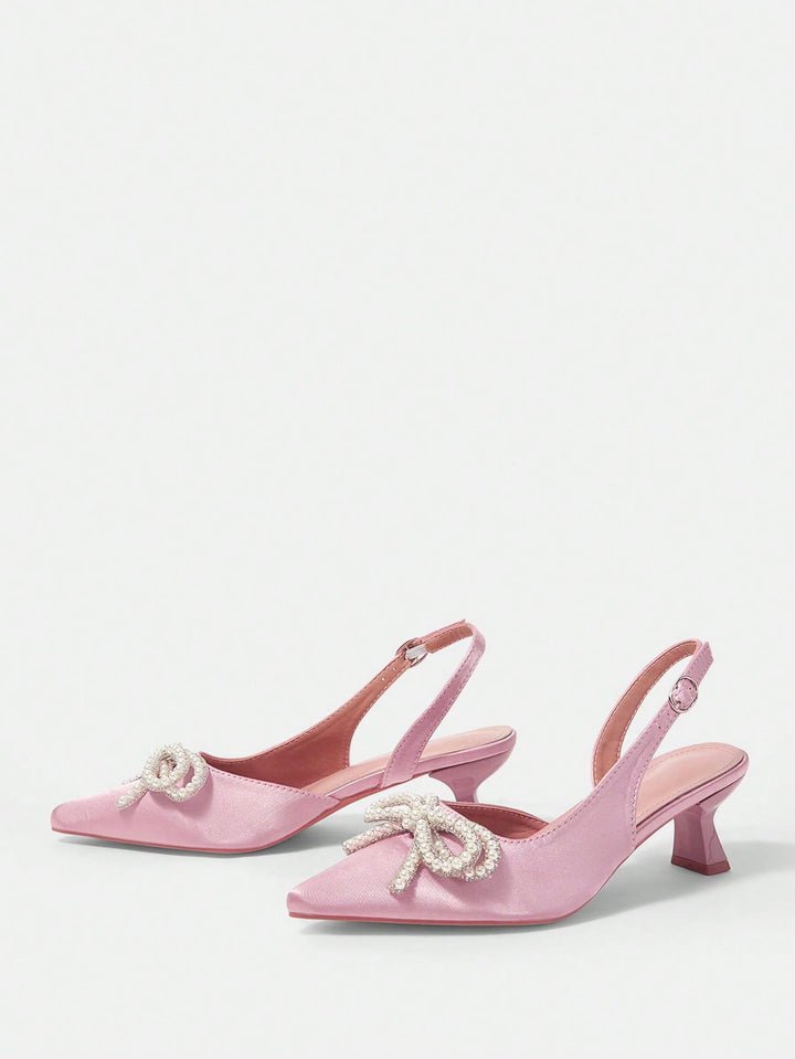 Pantofi cu toc SHEIN, roz